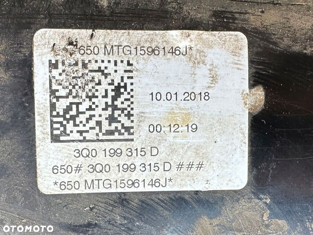 Volkswagen OE VAG 3Q0199315D Wozek silnika sanki trawers zawieszenie przód - 4