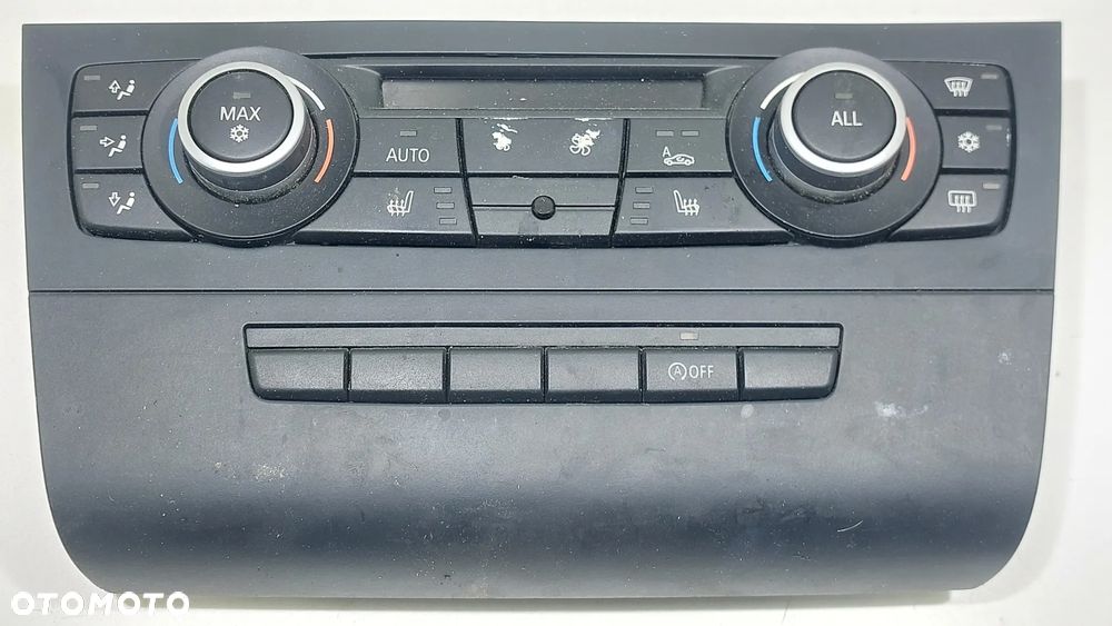 PANEL NAWIEWU KLIMATYZACJI BMW E87 E81 E90 E91 E92 SLASK WYSYLKA - 1