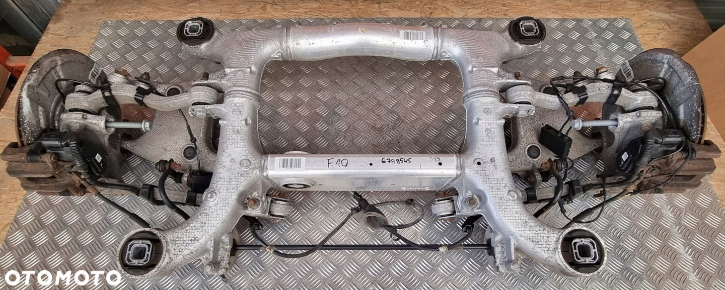 BMW F10 ZAWIESZENIE BELKA WÓZEK SANKI 6798545 - 2
