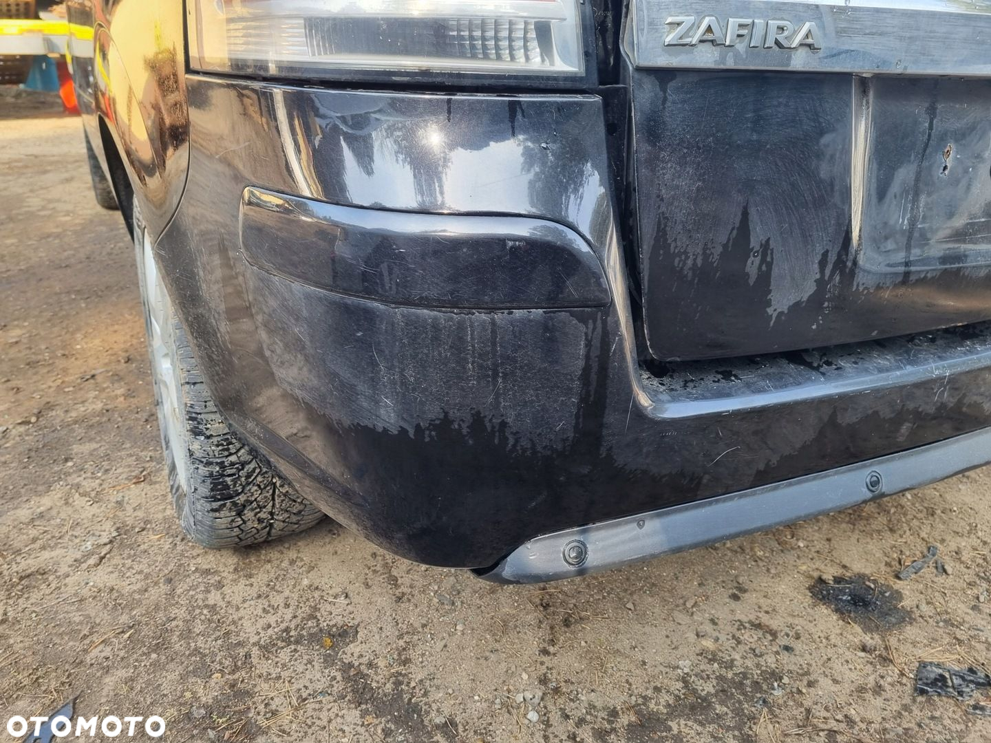 OPEL ZAFIRA B 05-14 2006 r. ZDERZAK TYLNY TYŁ PDC 20R EU * - 3