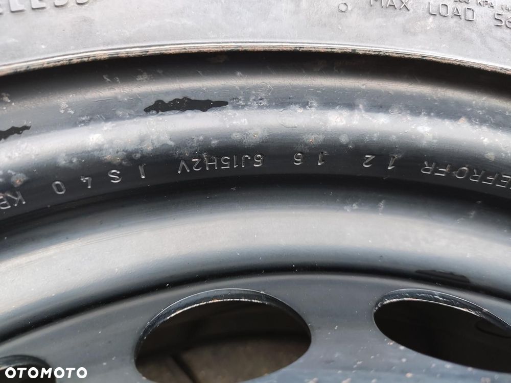 KOŁO DOJAZDOWE ZAPASOWE DOJAZDÓWKA 15 RENAULT CLIO IV LIFT 2016-2019 4X100 - 8