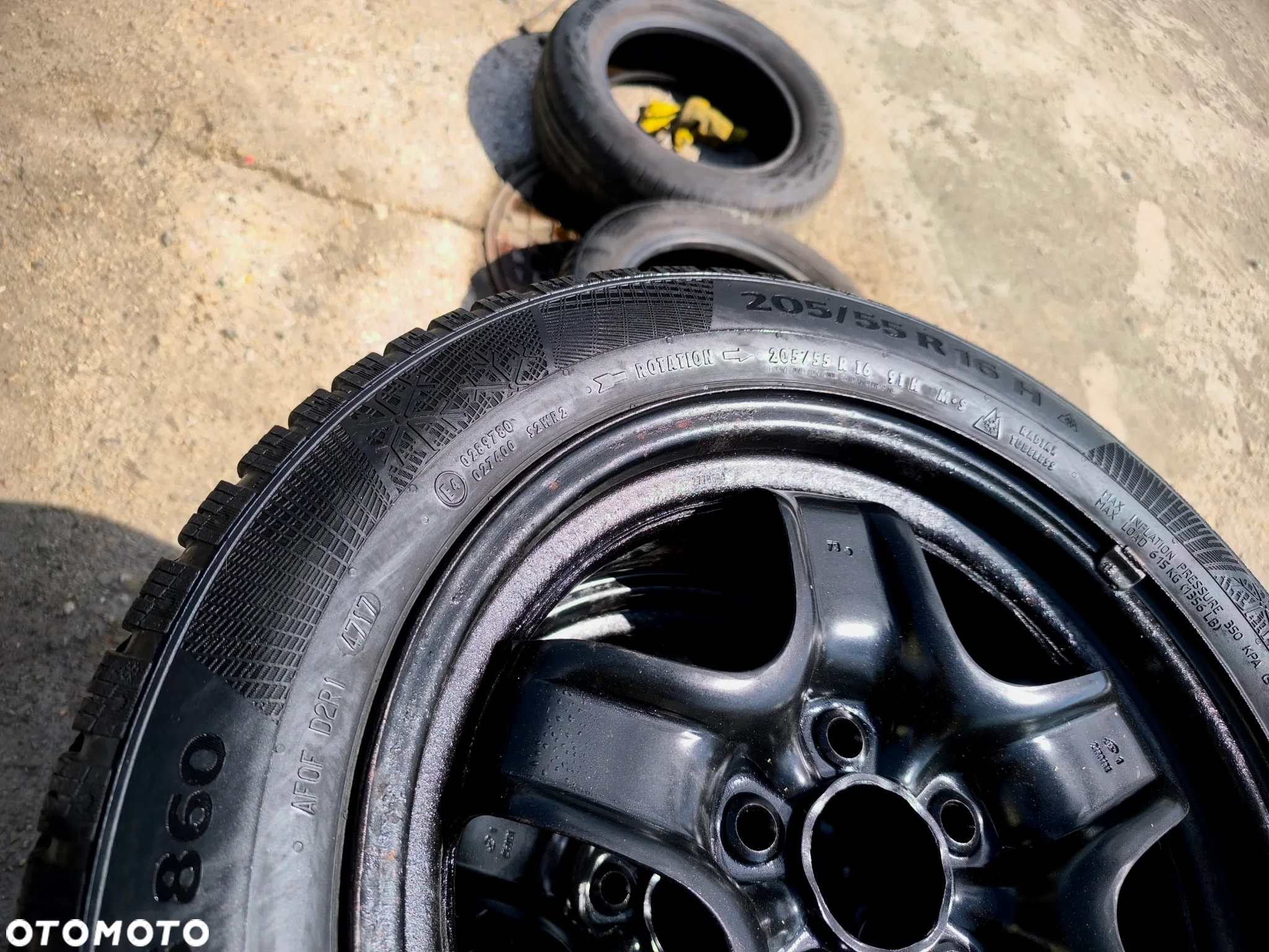 5x110 Felgi Strukturalne Stal 16 Koła Zimowe Zima OPEL SIGNUM VECTRA B C ZAFIRA A B ASTRA H SAAB 93 95 7mm Legnica ALU-RAD 205/55 - 5