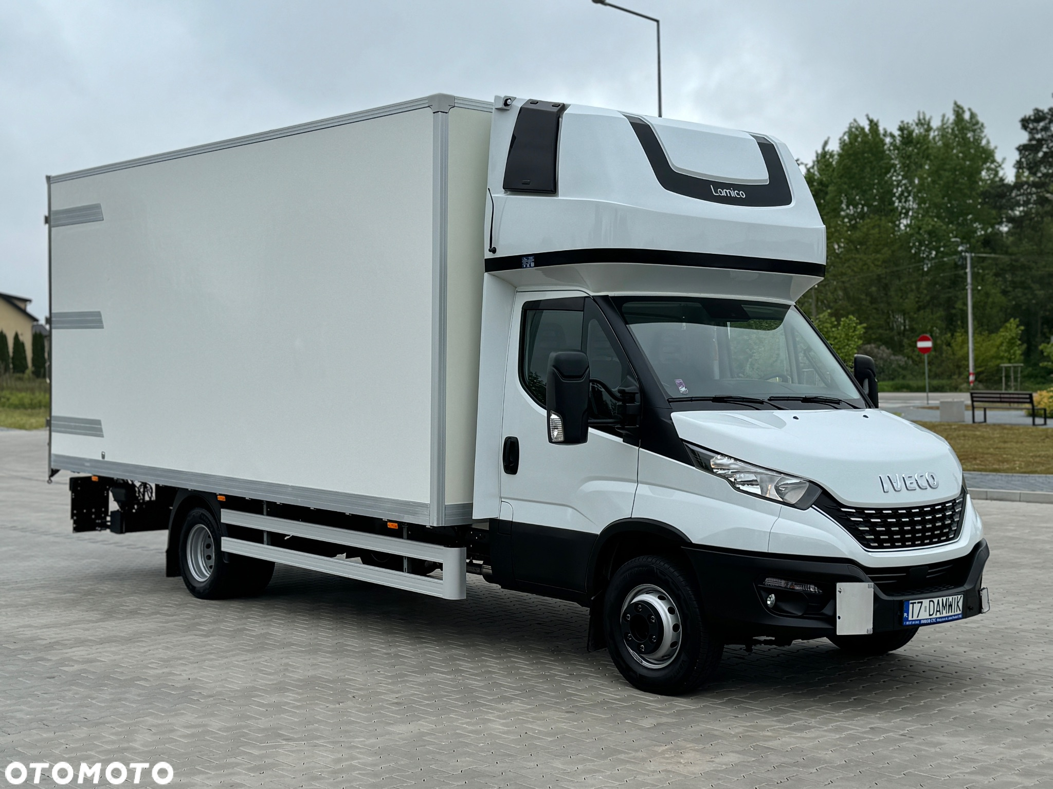 Iveco Daily 2022r‼️72C16‼️Winda Palfinger 1000Kg Udźwigu Izoterma/kontener 5.52m 3.0 Diesel DMC 7200 kg 70C16 Salon Polska Faktura VAT 23% - 3