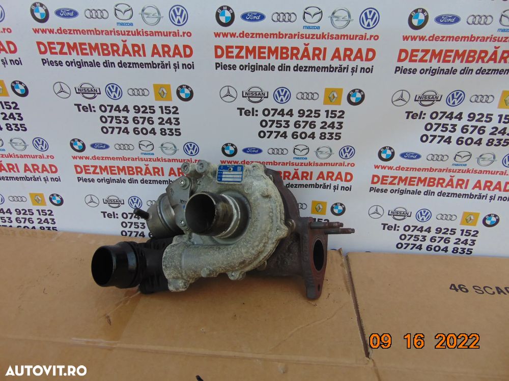 Turbina Renault Megane motor 1.6dci Scenic 3 grand scenic Nissan Qashqai 1.6 X Trail 1.6dci turbosu - 1