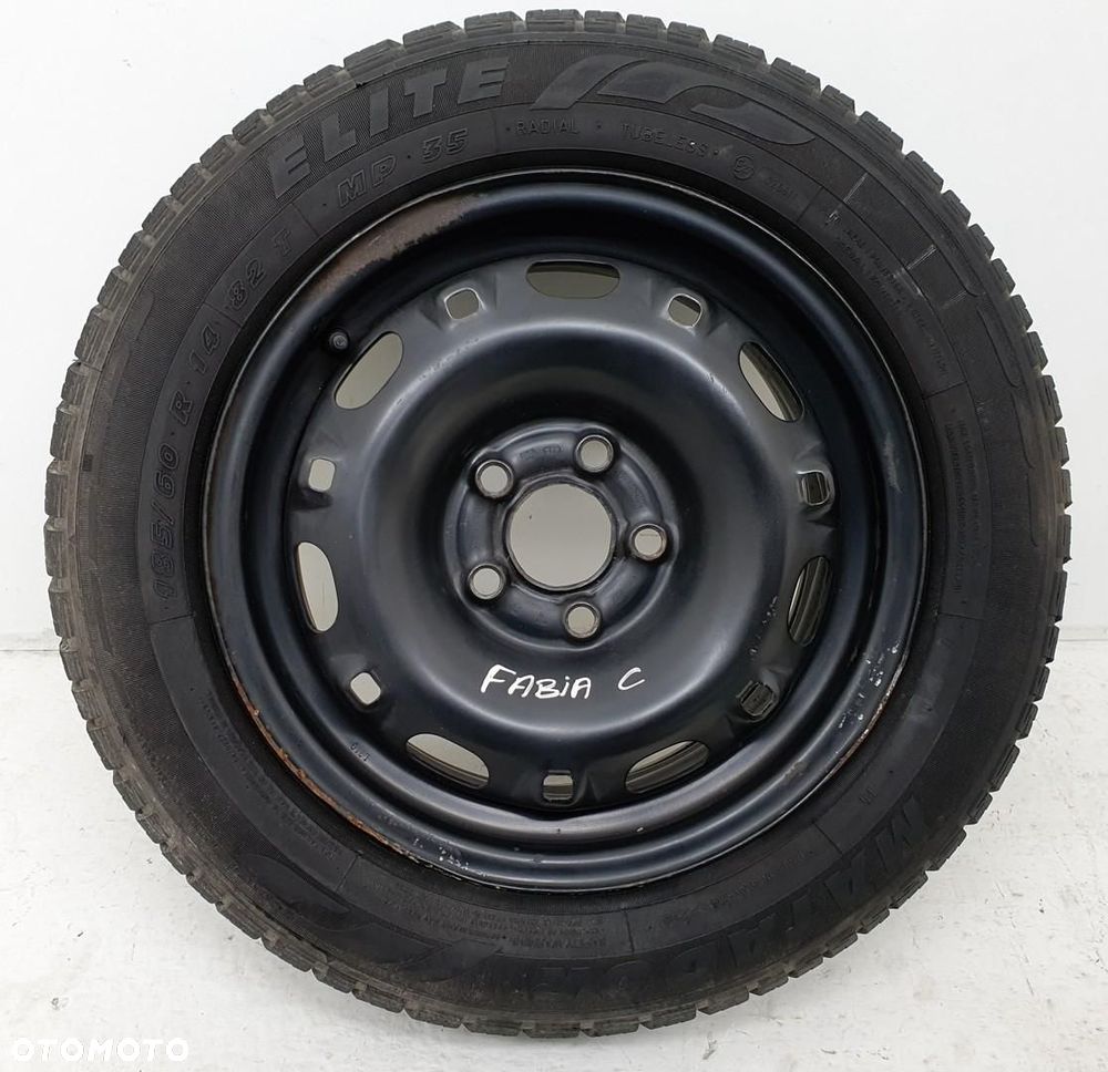 KOŁO ZAPASOWE MATADOR ELITE 185/60/R14 6J ET43 SKODA FABIA I 6Q0601027F - 1