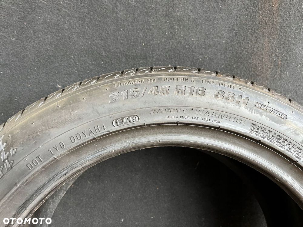 Opona KUMHO ECSTA HS51 215 45 R16 - 5