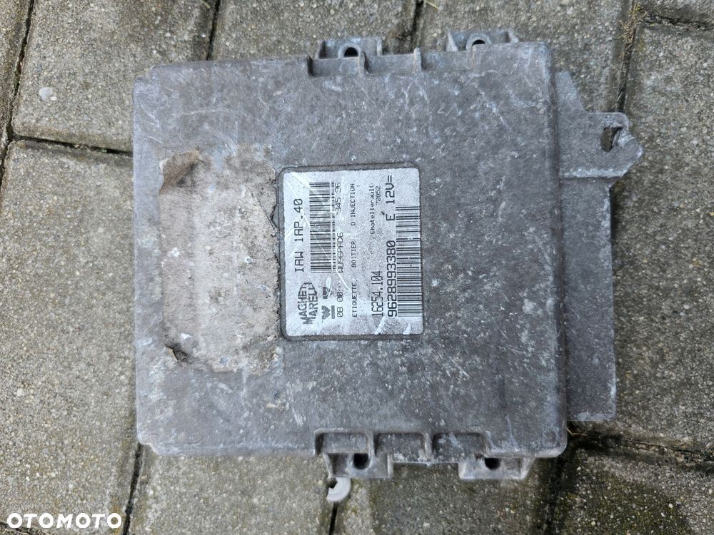 komputer sterownik silnika 9628993380 citroen peugeot - 1
