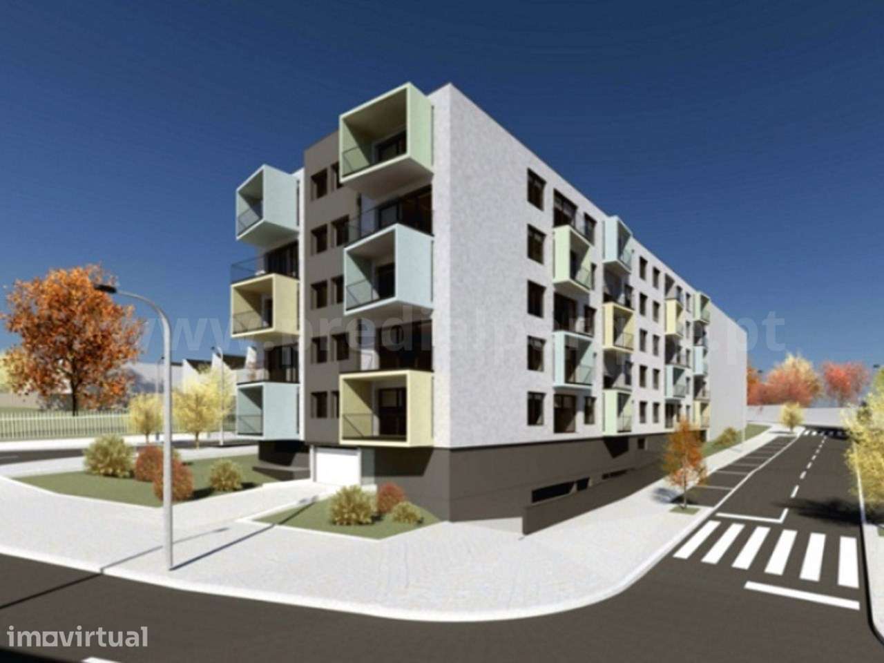 Apartamento T3 com varanda e lugar de garagem, Matosinhos Sul - Grande imagem: 2/20