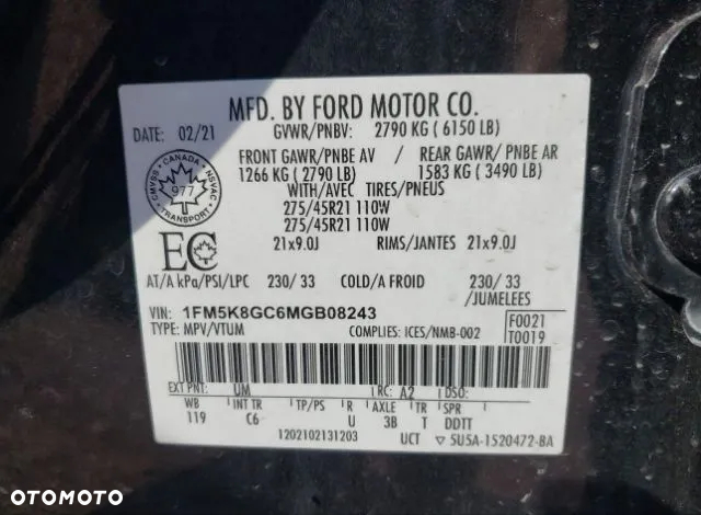 Ford Explorer 3.0 EcoBoost PHEV 4WD ST-Line - 13