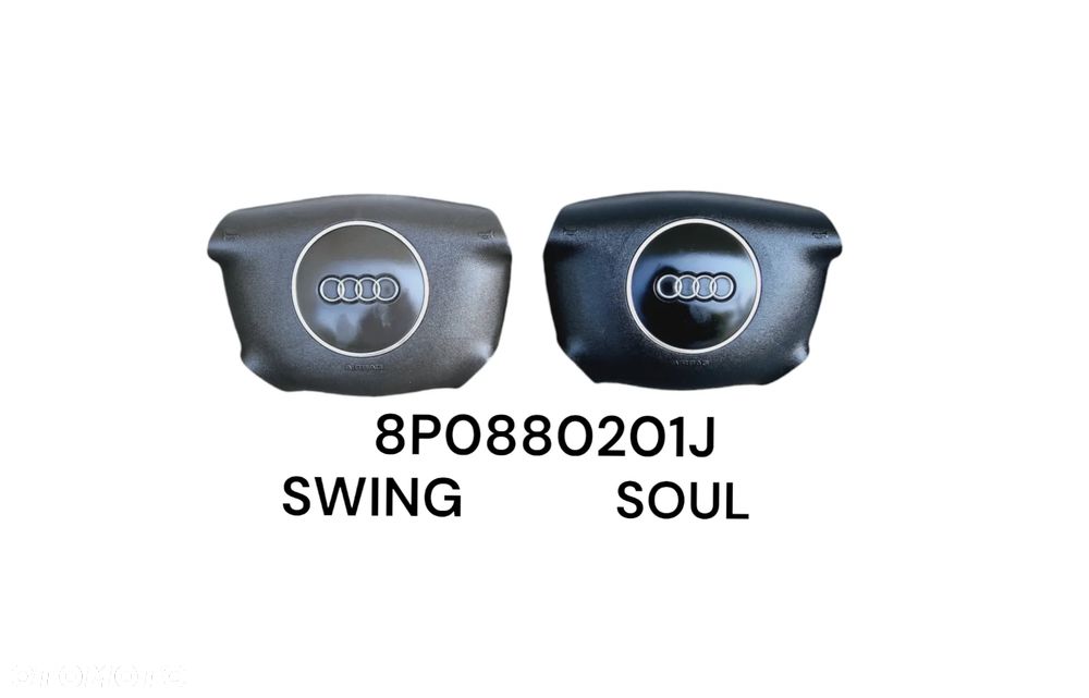 PODUSZKA AIRBAG KIEROWCY AUDI A3 8P | A4 B6 | A6 C5 8P0880201D | 8P0880201J - 15