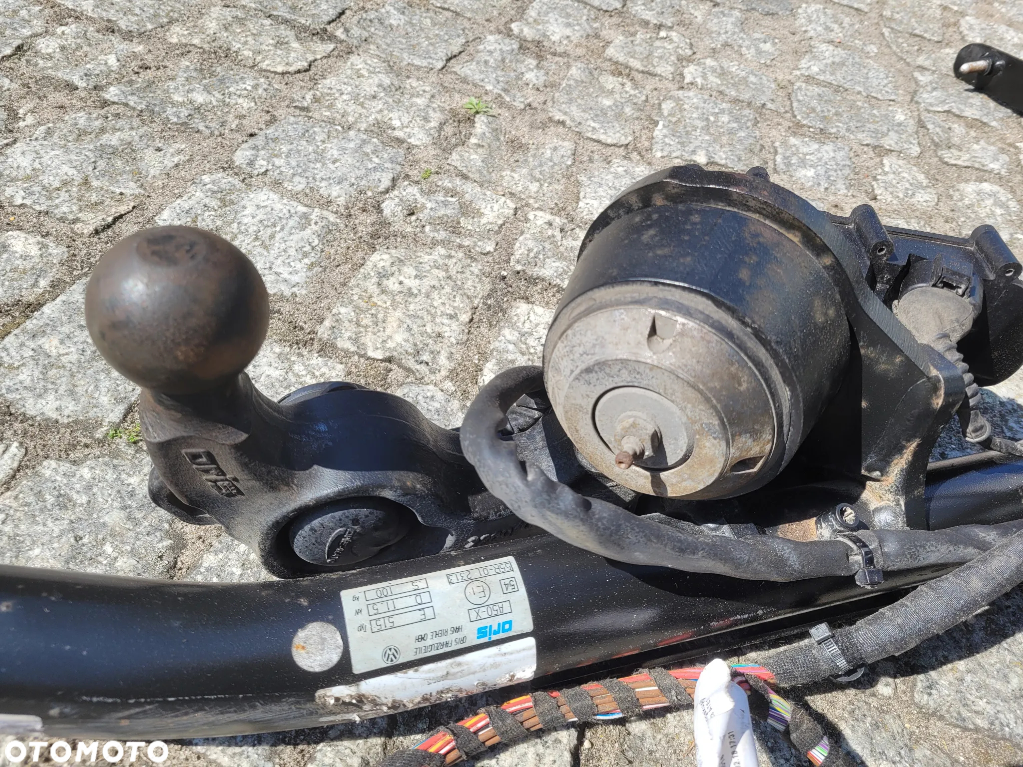 HAK HOLOWNICZY ELEKTRYCZNY + WIĄZKA VW PASSAT B8 KOMBI 3G9803881C 3G9971124A - 4