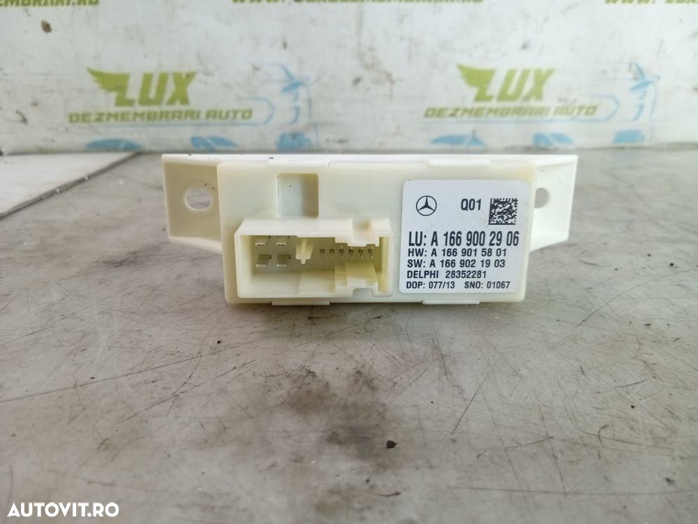 Modul lumini A1669002906 Mercedes-Benz ML W166 [2011 - 2015] 2.2 cdi - 3