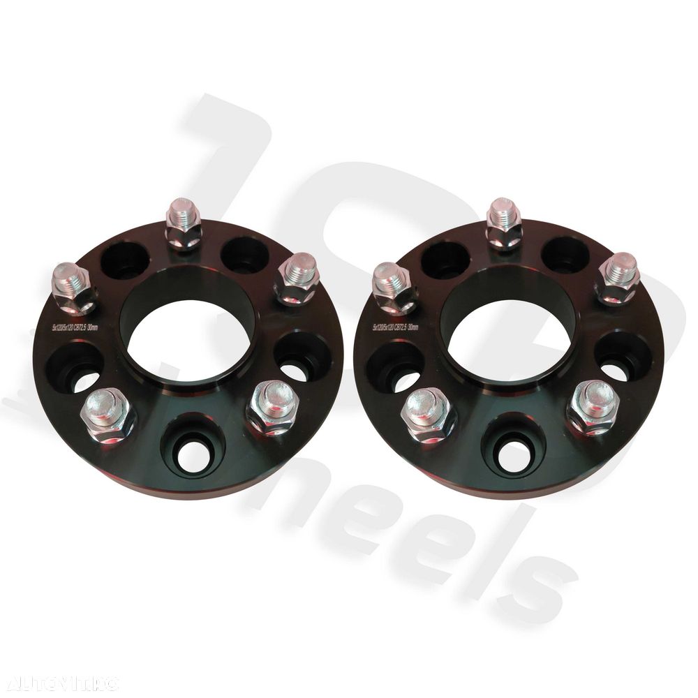 Flanse distantiere cu prindere dubla noi 5x120 pentru Land Rover - 3