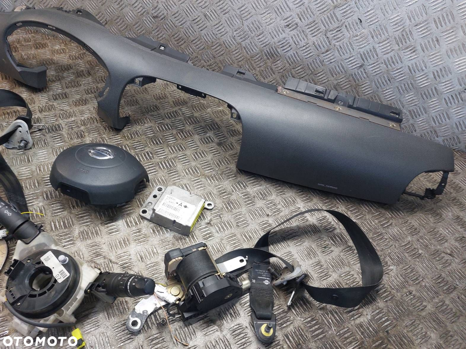 ZESTAW AIRBAG MICRA K12 DESKA KOKPIT PODUSZKI AIRBAG PASY MODUŁ - 3