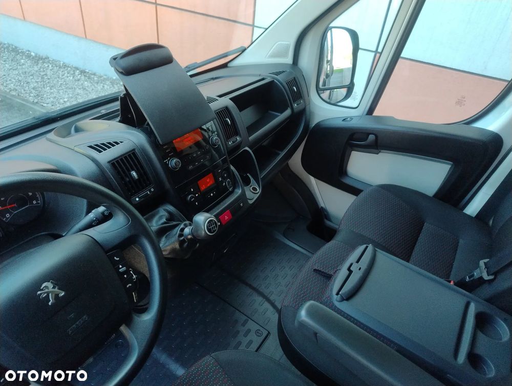 Peugeot BOXER PO LIFTINGU 2.2 HDI (150KM) 6-BIEGÓW (L3H2) MAX STAN SUPER IDEALNY KLIMA BOGATA OPCJA NIE MA RDZY 100% ORYGINAŁ KM SERWIS ! ! ! - 14