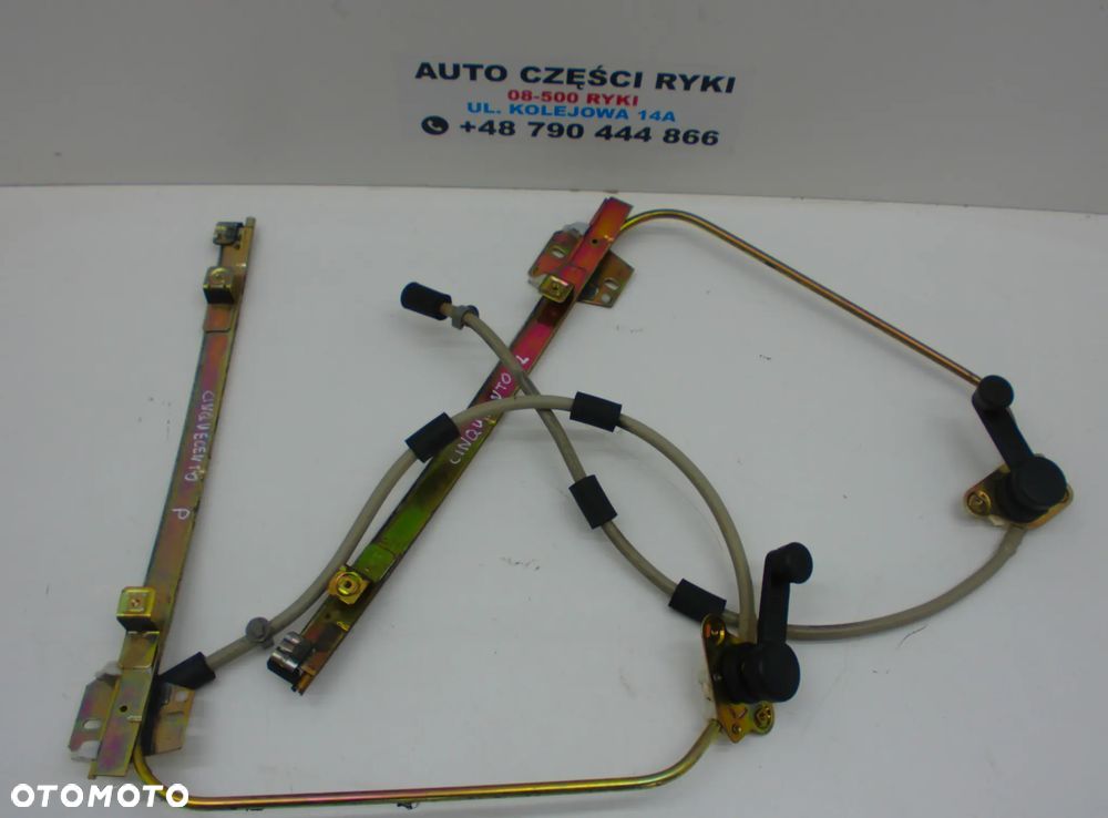 Fiat Cingecento Mechanizm Podnoszenia Szyby Prawy Lewy Przód - 2