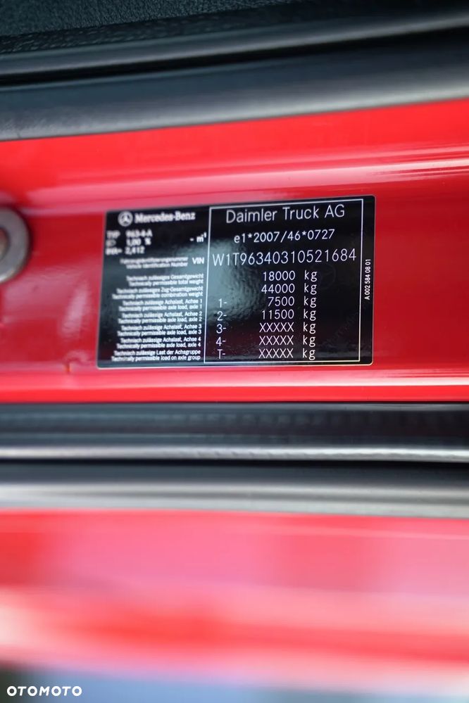Mercedes-Benz ACTROS 1845 / MP5 / BIG SPACE / 2021 - 36