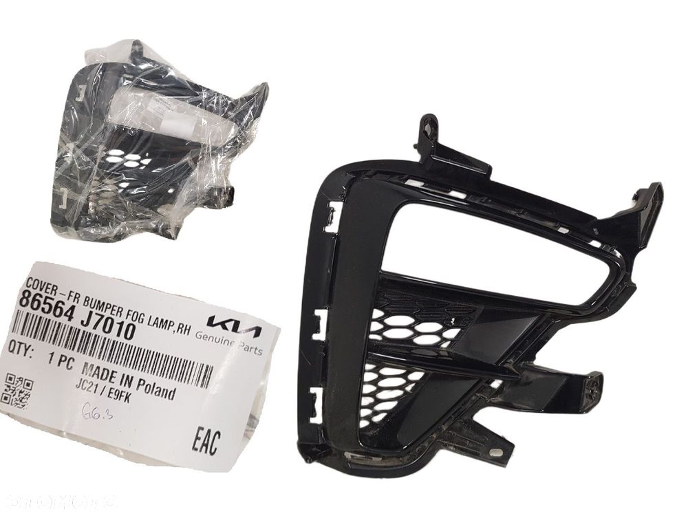 KIA CEED III 3 18-22  KRATKA ZDERZAKA PRAWA PRZÓD PRZEDNIA 86564J7010  86564J7010 - 1