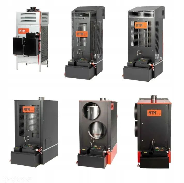 Nagrzewnica powietrza na olej z nadmuchem MTM Ecowarm 30–52 RF stacjonarna - 9