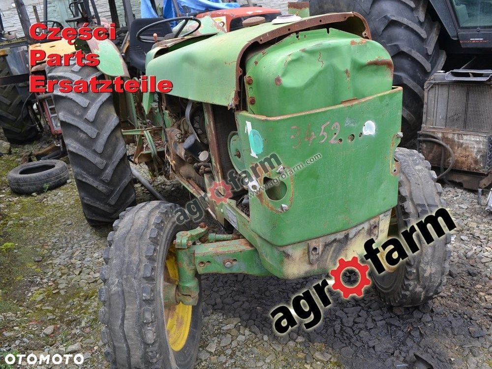 John Deere 2030 części, skrzynia biegów, silnik - 3