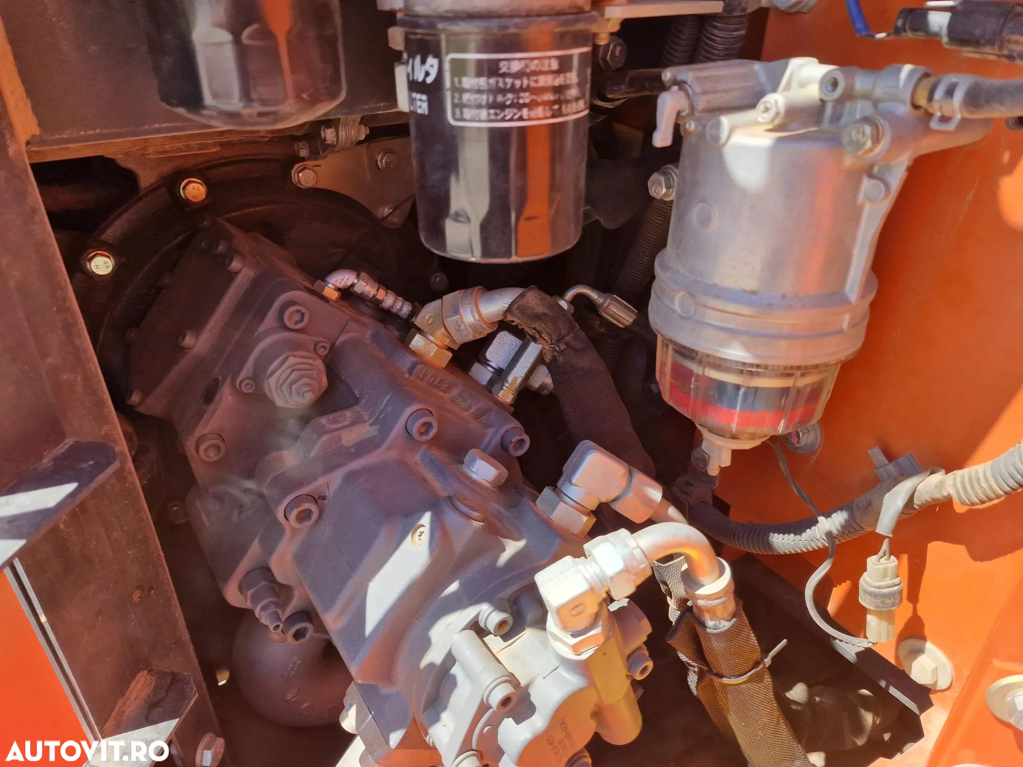 Hitachi ZX85, 2023, 19.85, Cupla rapida si 3 cupe-63.900 eur+Tva., camera spate, camelre laterale, senzori detectie parametru, senile cauciuc 90% ok, posibilite leasing 4 ani, CA NOU-PROMOTIE 63900 EUR+tva - 19
