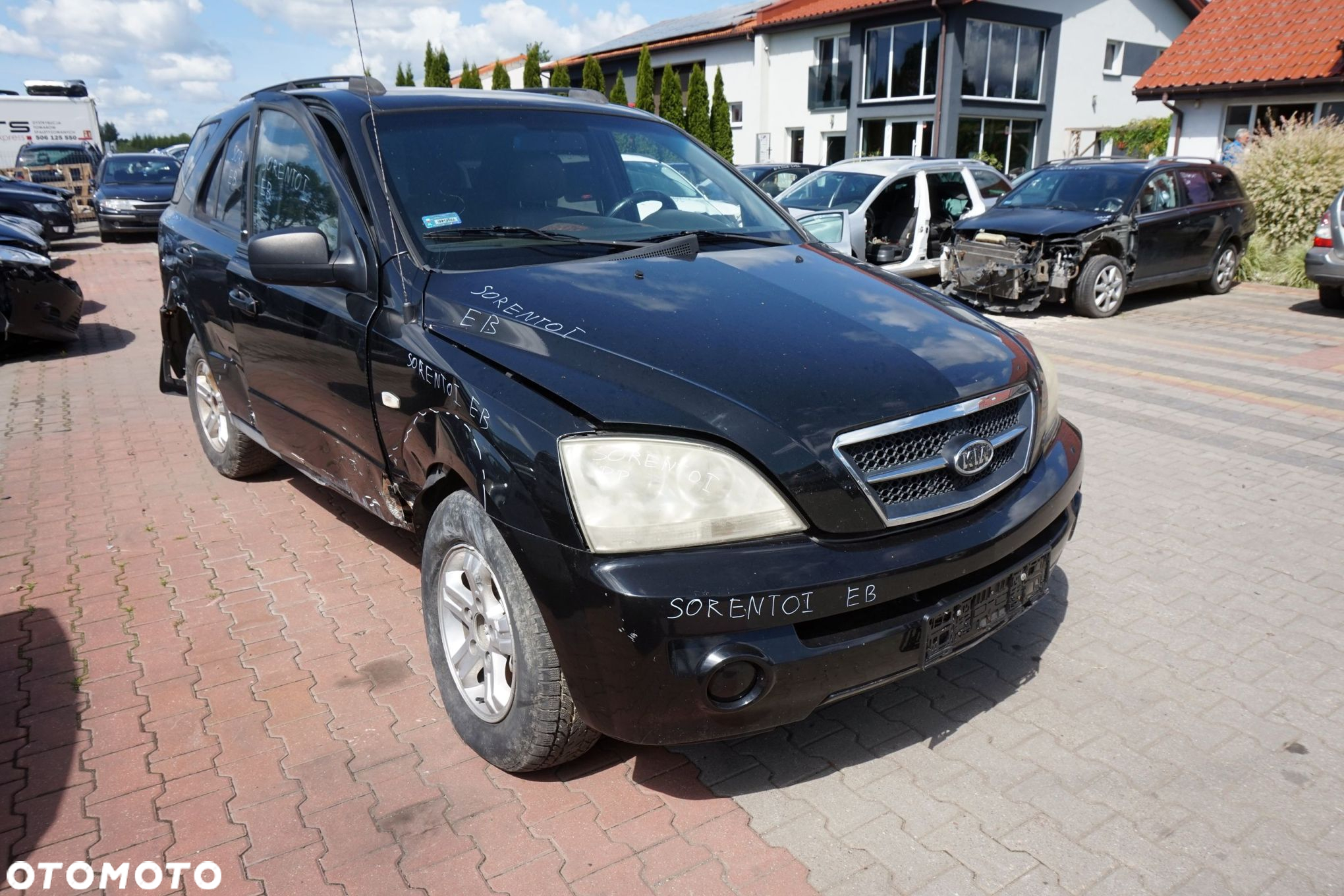 KIA SORENTO I 2005 EB 2.5 CRDI D4CB 140KM GU07G 4X4 CZARNY na części - 7