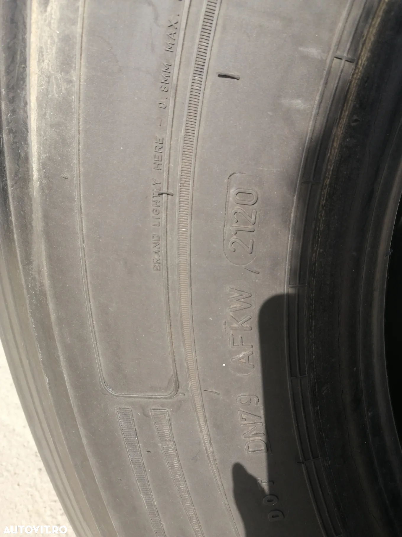Anvelope Second Hand 385/65R 22.5 Dunlop, Hankook - 3
