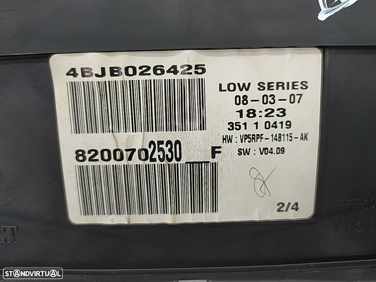 Quadrante Renault Megane Ii (Bm0/1_, Cm0/1_) - 3