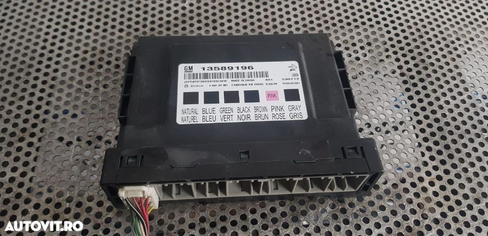 Modul Confort BCM Opel Mokka 1.7 CDTI A17DTS Cod 13589196 - 5