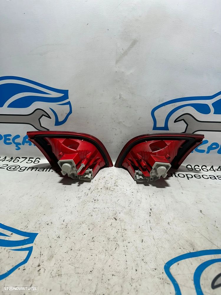 Farolins Tras Traseiro Mala Originais Audi A3 8P 8PA SportBack 5 Portas 8P4945094 8P4945093 2003 - 2013 - 6