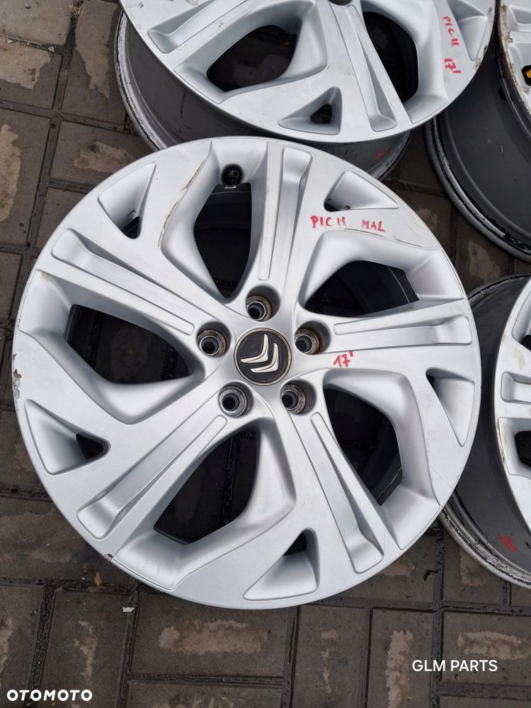 citroen c4 picasso ii felgi aluminiowe 17" koła 205/55/17 9677090177 - 2