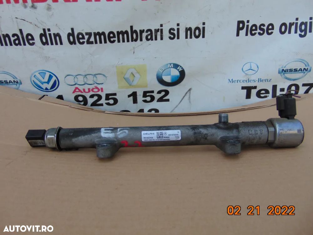 Rampa Injectoare Mercedes 2.2 euro 5 Jeep compass w204 w212 w176 w246 w177 w242 viano vito sprinter - 1