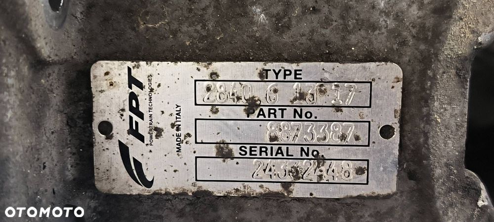 SKRZYNIA BIEGÓW IVECO DAILY 35S18 8873387 3.0 HPI - 5