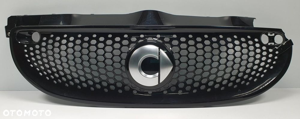 GRILL ATRAPA ZDERZAKA PRZÓD SMART FORFOUR II 453 A4538881523 - 1