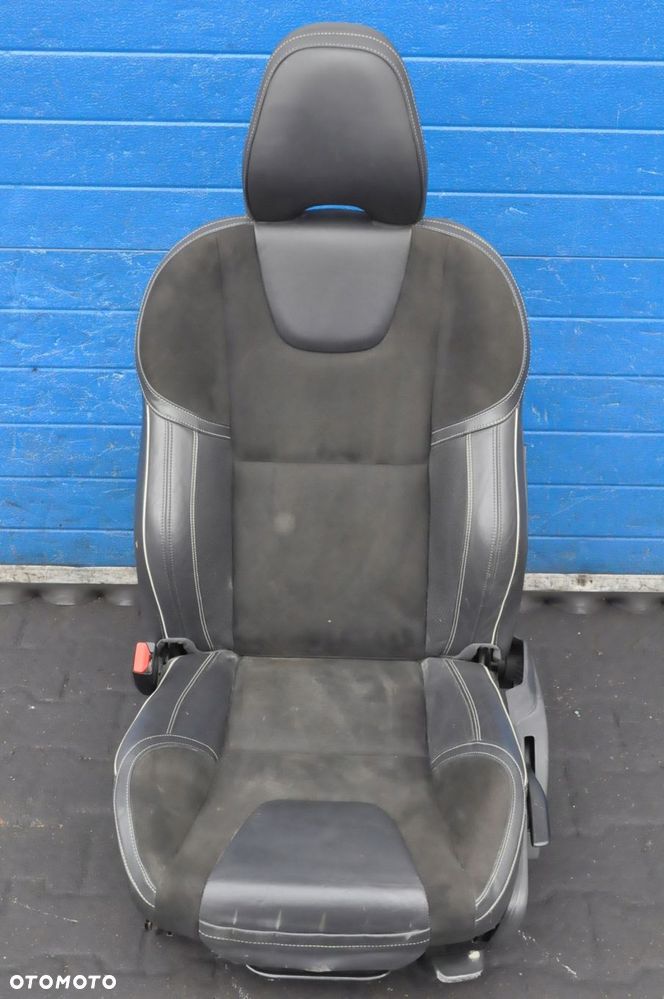 VOLVO S60 V60 XC60 LIFT R-DESIGN  FOTEL KIEROWCY LEWY ALCANTARA - 1