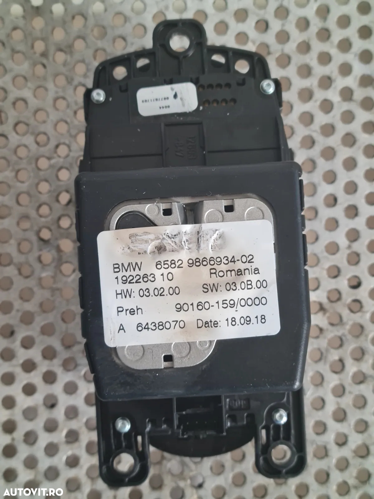Joystick Consola Idrive Mini F54 F55 F56 F57 F60 One Clubman Countryman Cod 9866934 Volan Stanga - Dezmembrez Mini / Bmw - Dezmembrari Arad - 7