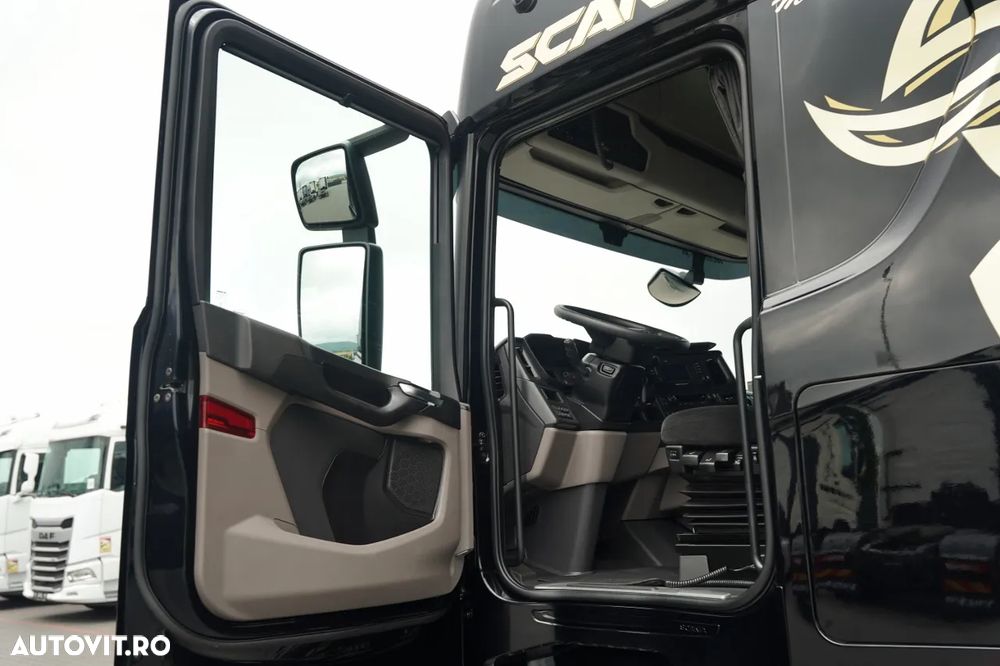 Scania S 500 / RETARDER / PLATĂ JOSĂ / MEGA / REZERVORE DE COMBUSTIBIL 1.400 L / I-PARK COOL / DUPĂ CONTRACT DE SERVICE GOLD / - 23