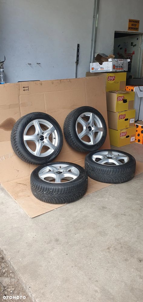 Alufelgi z oponami alusy 5X112 6.5J ET50 205/55 R16 Ronal 42R6655.37 - 3
