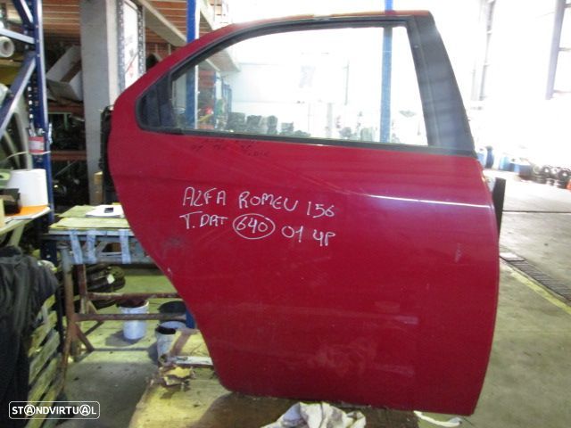Porta REF640 ALFA ROMEO 156 2001 4P VERMELHO TD - 1