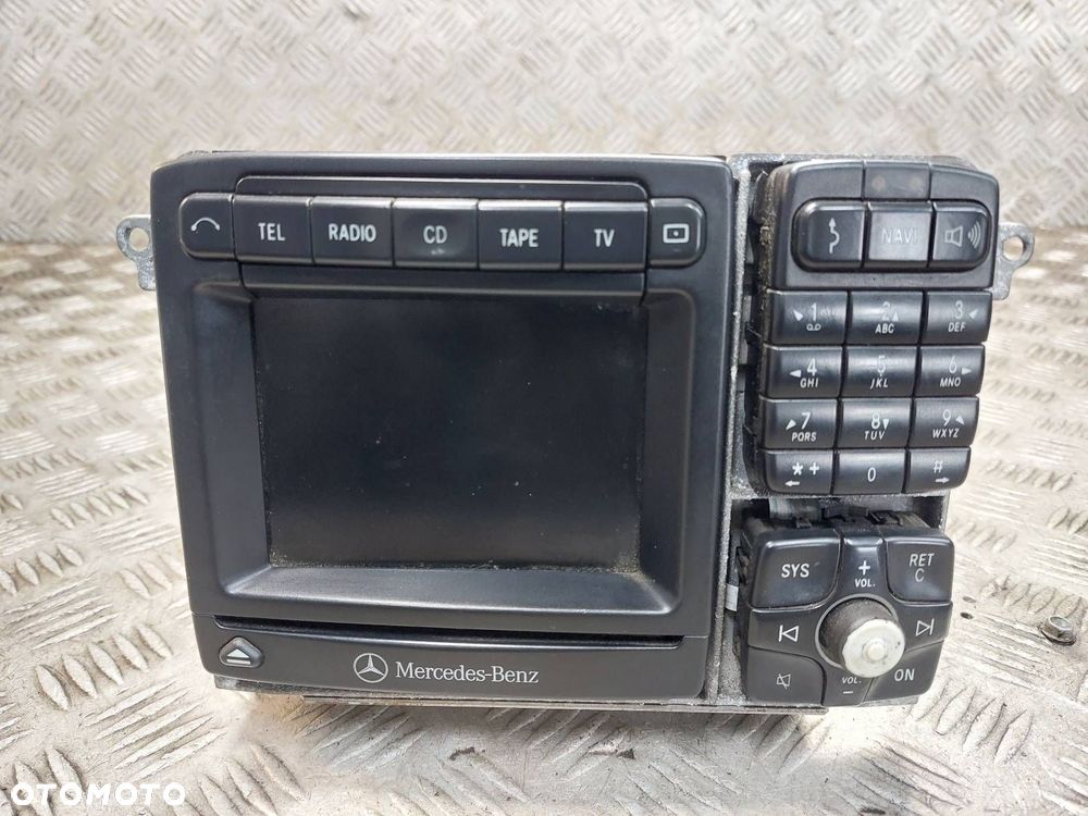 RADIO ODTWARZACZ COMMAND MERCEDES-BENZ W220 S320 2208270442 - 1