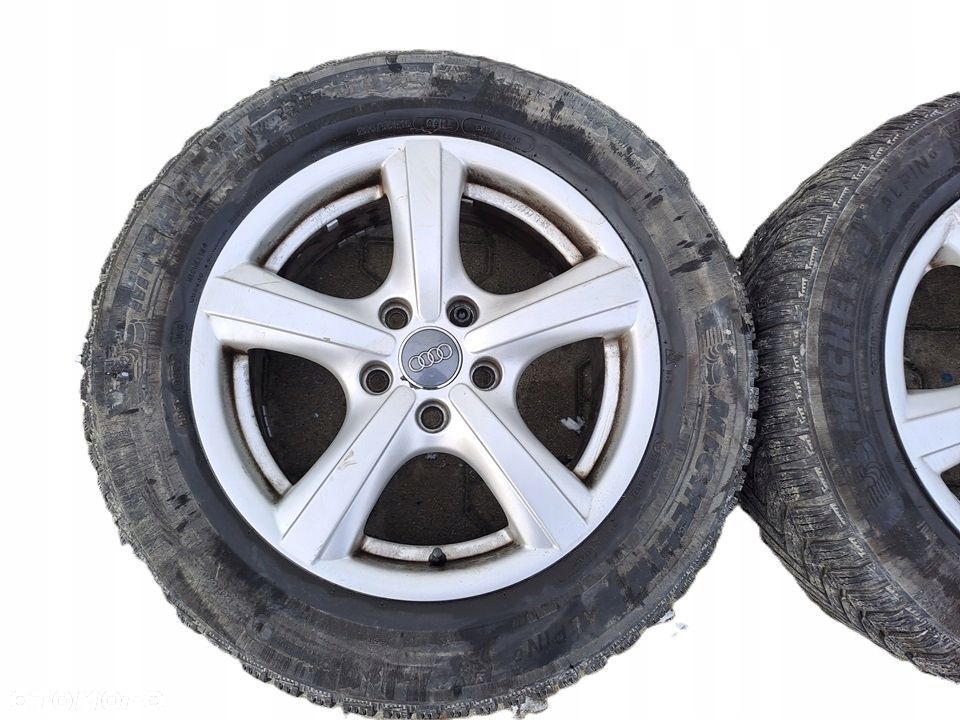 audi a4 b8 a5 8t koła felgi opony zima 6.5mm 225/55/16r - 2
