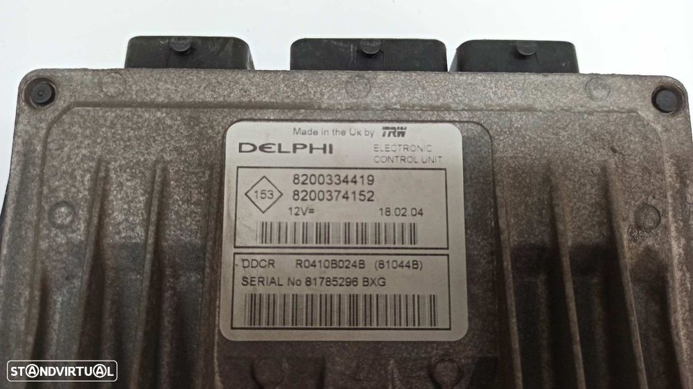 CENTRALINA DO MOTOR UCE RENAULT MEGANE II CLASSIC BERLINA LUXE PRIVILEGE - 2