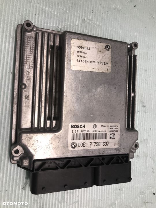 Komputer Sterownik BMW E60 E61 3.0 D 0281012091 - 2