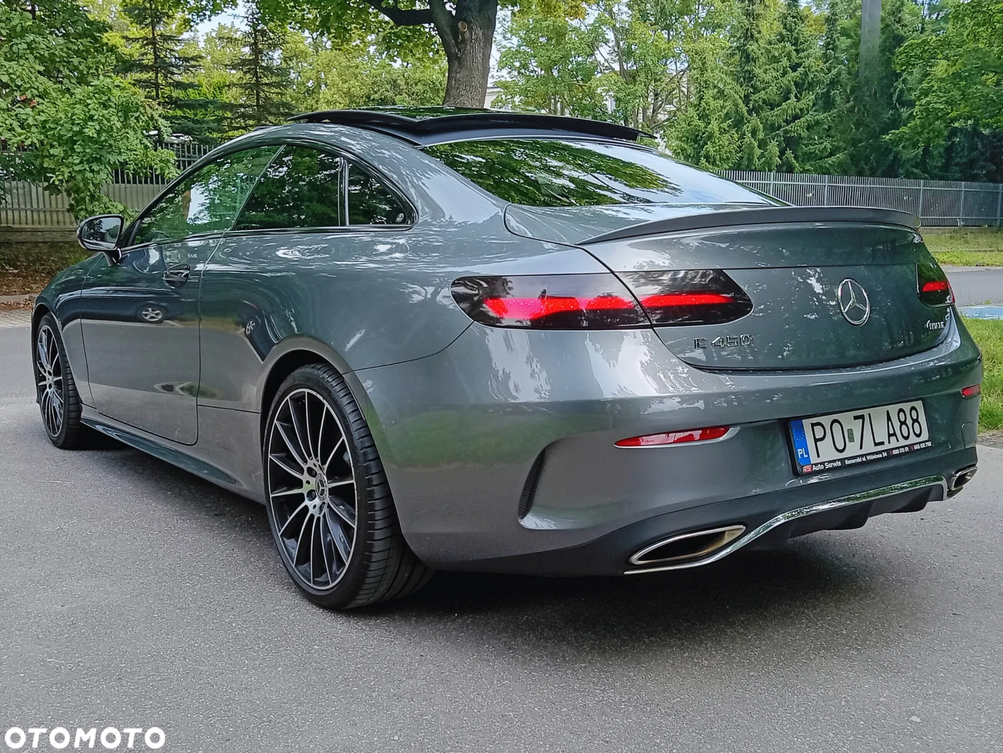 Mercedes-Benz Klasa E 450 Coupe 4-Matic 9G-TRONIC - 8