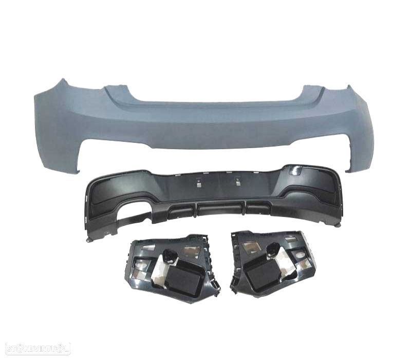 PARA-CHOQUE TRASEIRO BMW F20 F21 10-15 LOOK M PERFORMANCE - 2