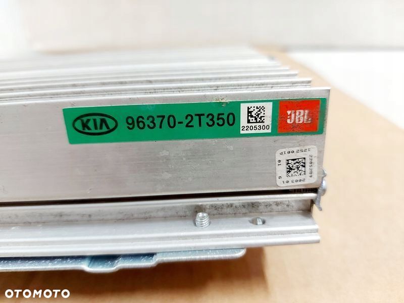 kia optima iii 3 wzmacniacz radia jbl 96370-2t350 - 5