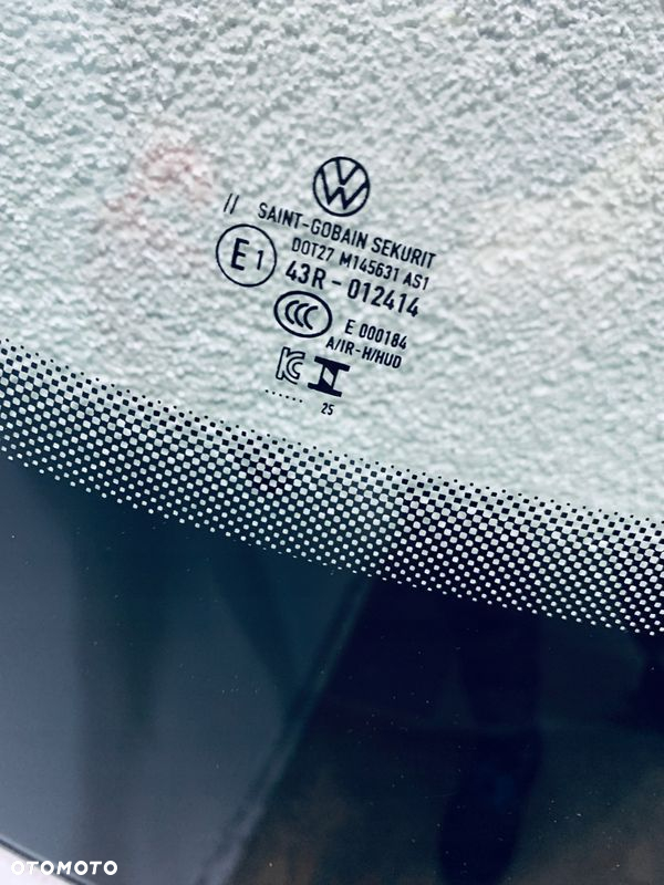 Szyba czołowa VW TIGUAN 2024- SOLAR+KAMERA+SENSOR HUD+GRZANIE+ORYGINAŁ - 3