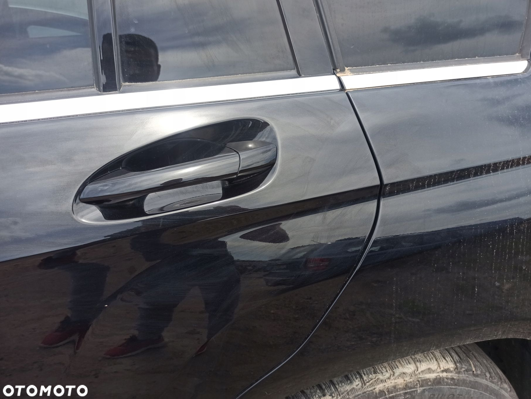 Drzwi lewy tył kompletne MERCEDES GLK X204 C197 - 4