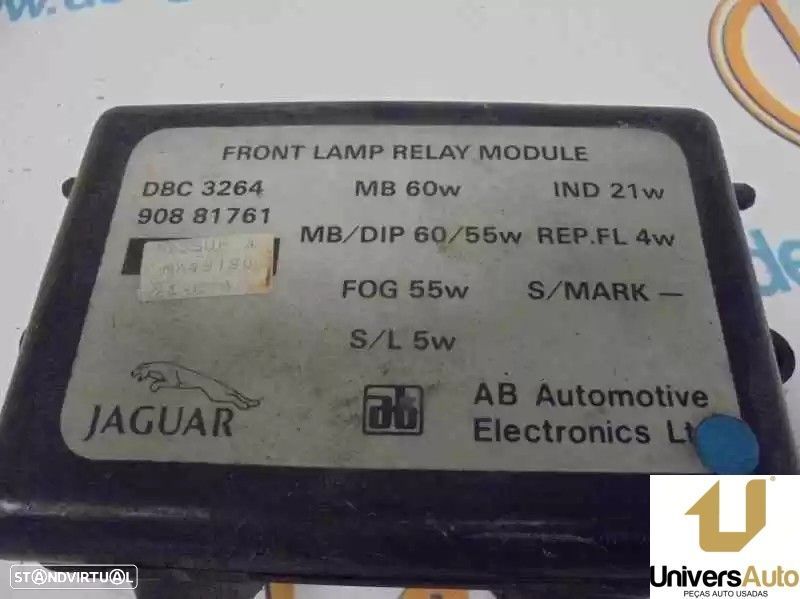 RELÉ JAGUAR XJ 1989 -90881761 - 1