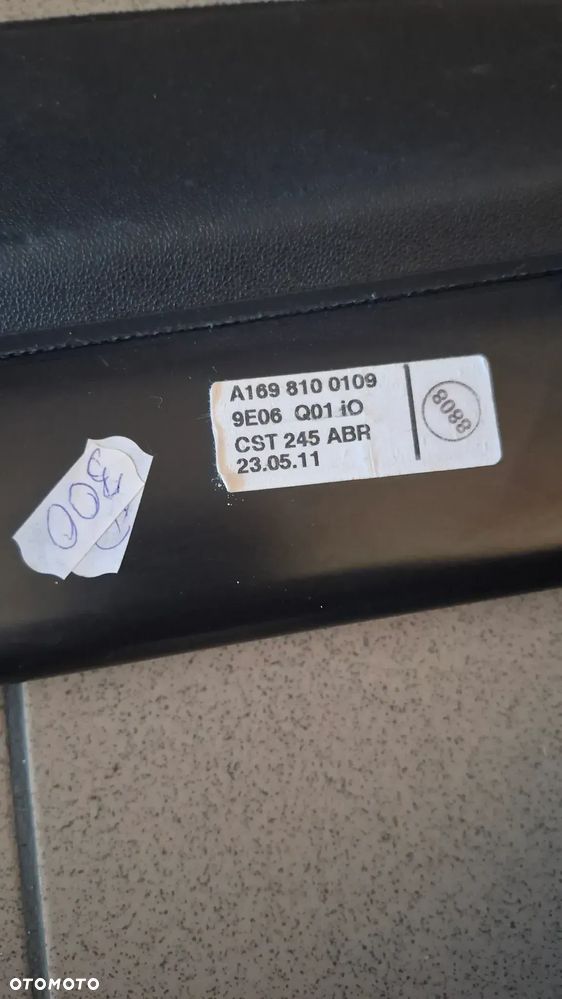 Mercedes B klasa W245 roleta tył bagażnika A1698100109 - 3